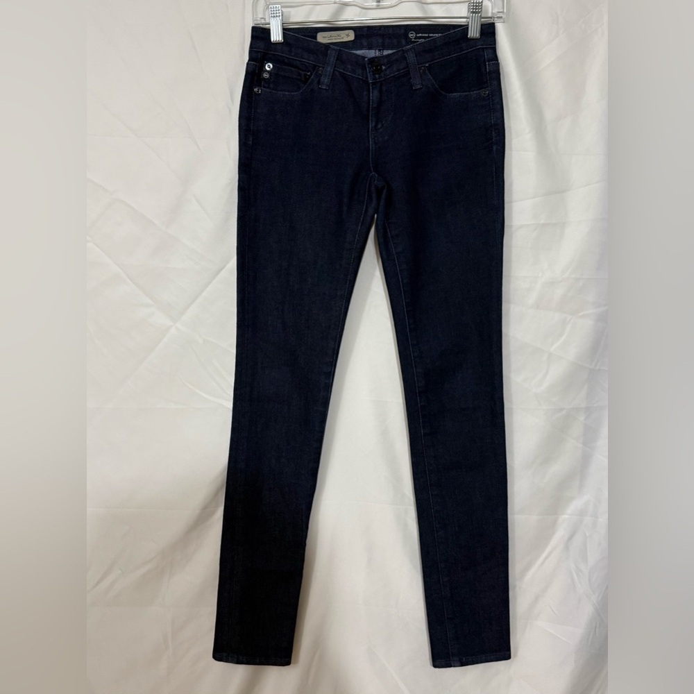 AG Adriano Goldschmied “The Legging Super Skinny Fit” Mid Rise Dark Wash Jeans - Picture 2 of 10